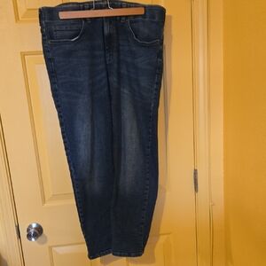 Lee Men's Dark Blue Straight Jeans